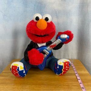 Vintage 1998 Rock n Roll Elmo Plush
